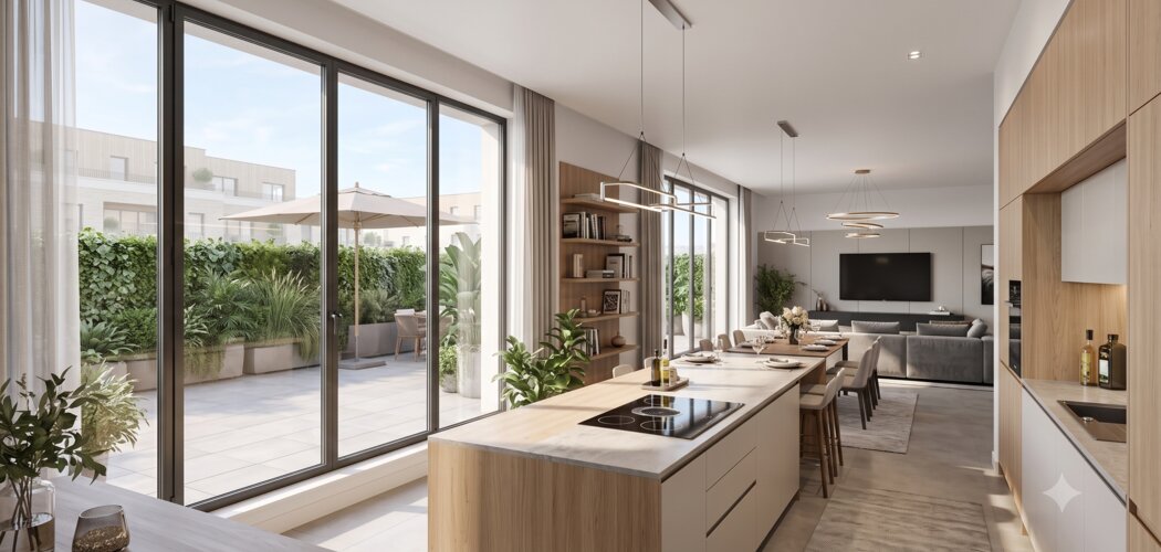 Programme immobilier neuf RESIDENCE L'EKLA - Montpellier appartements neufs près du tramway T3 (34000) - Référence : 17845