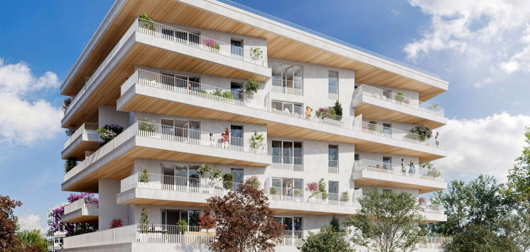 Programme immobilier neuf OMANA - Montpellier écoquartier La Restanque proche centre-ville (34000) - Référence : 15154