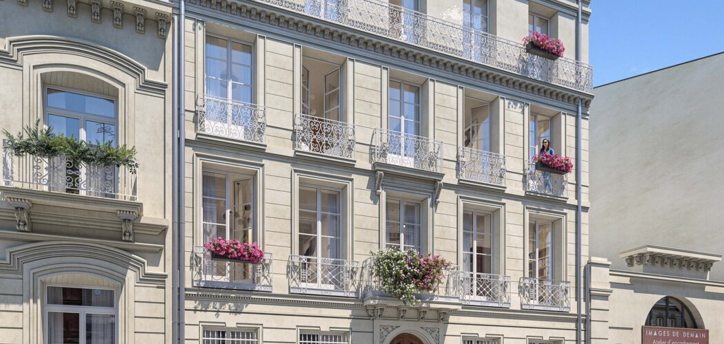 Programme immobilier neuf VILLA ANDRE - Montpellier Écusson : logements neufs réhabilités proche du tramway 4 (34000) - Référence : 15147
