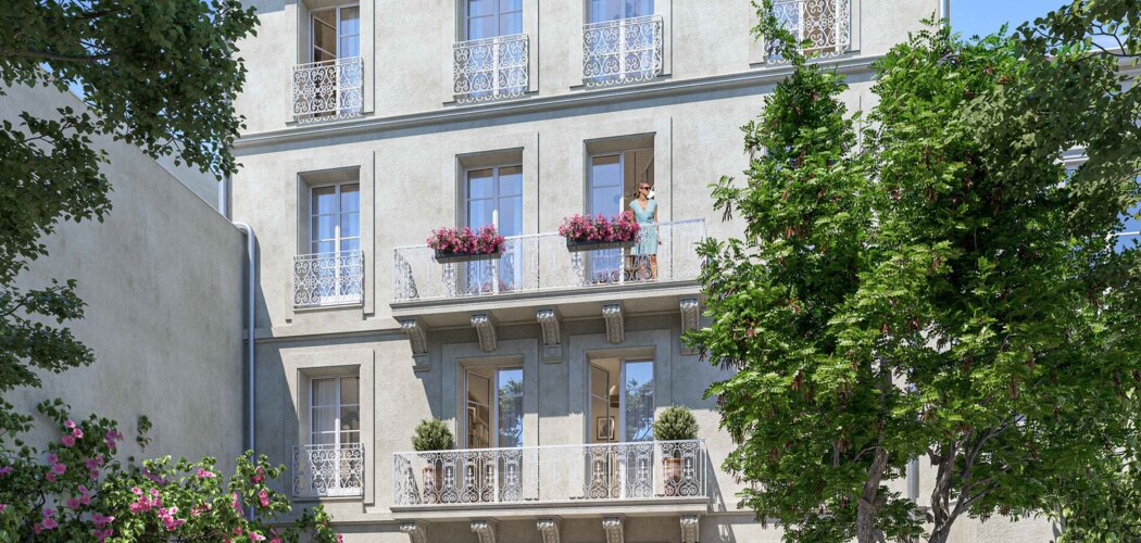 Programme immobilier neuf VILLA ANDRE - Montpellier Écusson : logements neufs réhabilités proche du tramway 4 (34000) - Référence : 15147