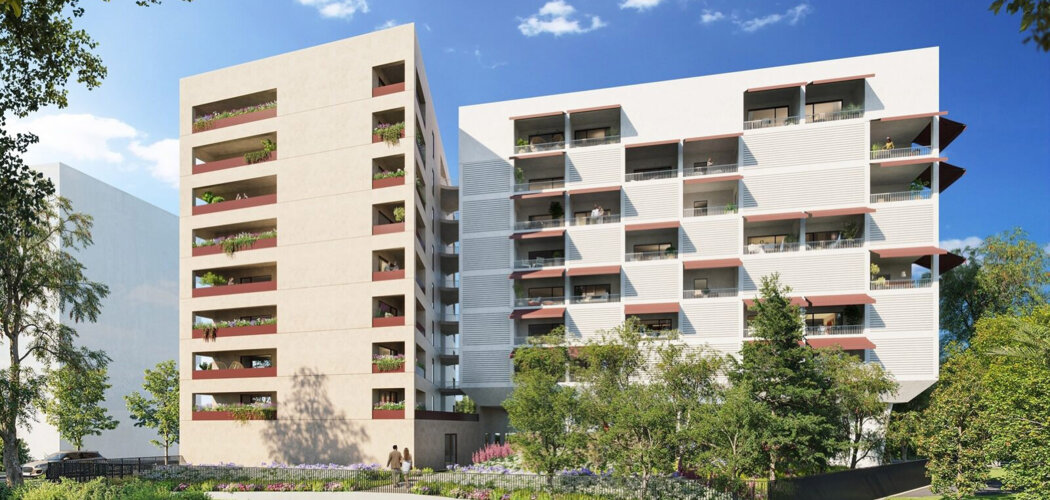 Programme immobilier neuf BAHIA - Montpellier en plein quartier  Port Marianne (34000) - Référence : 15161