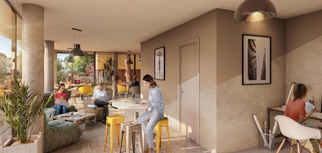 Programme immobilier neuf Umami LMNP - Montpellier, investir en résidence étudiante proche du futur tram T5 (34000) - Référence : 18341