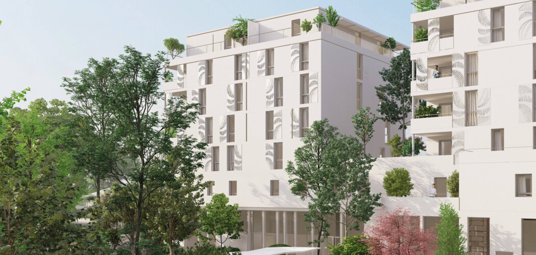 Programme immobilier neuf zebra - Montpellier  La Restanque près du tram 4 (34000) - Référence : 11379