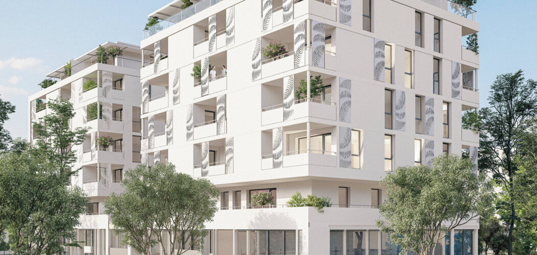Programme immobilier neuf zebra - Montpellier  La Restanque près du tram 4 (34000) - Référence : 11379