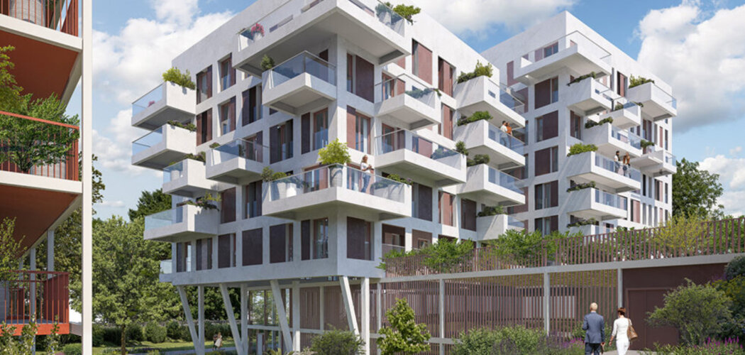 Programme immobilier neuf Terra Alba - Montpellier logements du 2 au 4 pièces à 14 minutes des plages (34000) - Référence : 17800