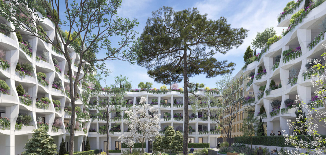 Programme immobilier neuf OPALE & SENS - Montpellier : logements neufs futuristes et végétalisés à proximité du centre-ville (34000) - Référence : 14841