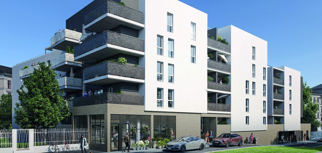 Programme immobilier neuf Le Triptyque - Montpellier près de la ligne 3 du tramway (34000) - Référence : 16116