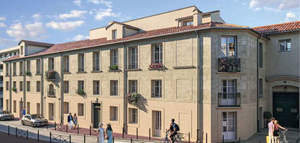 Programme immobilier neuf CLOS DE LA MERCI - Montpellier près de Peyrou-Tribunal (34000) - Référence : 14246