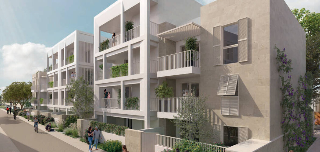 Programme immobilier neuf clair de lum - Montpellier quartier EAI à proximité du tram et du centre-ville (34000) - Référence : 11856