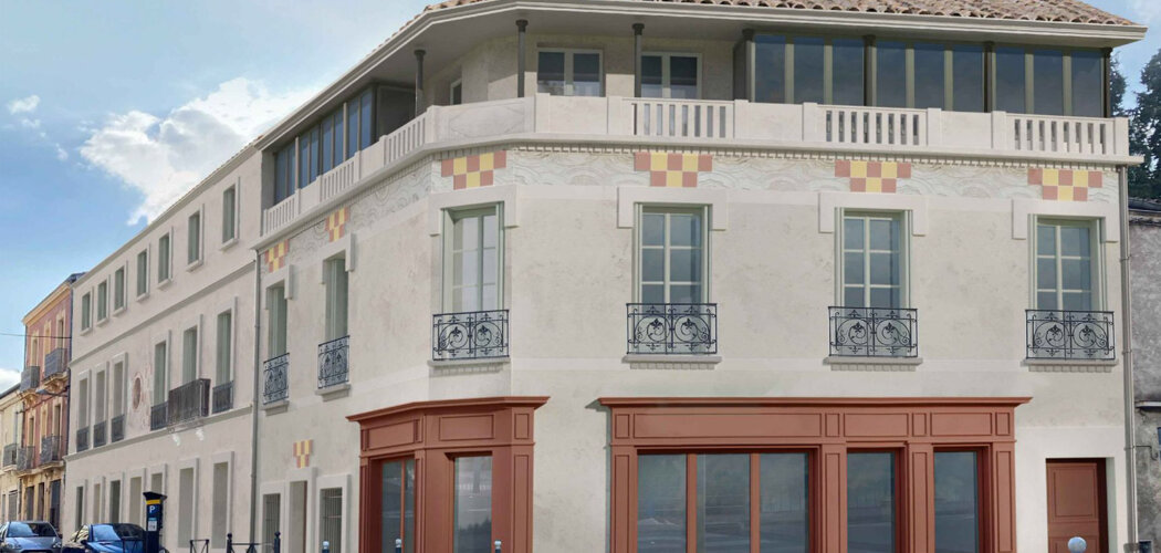 Programme immobilier neuf le jardin secret - Montpellier réhabilitation à deux pas du Jardin des Plantes (34000) - Référence : 13461