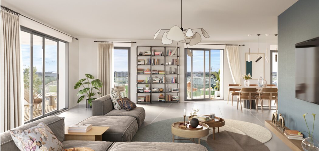 Programme immobilier neuf MILLESSENCE - Montpellier résidence contemporaine dans un quartier recherché (34000) - Référence : 16973