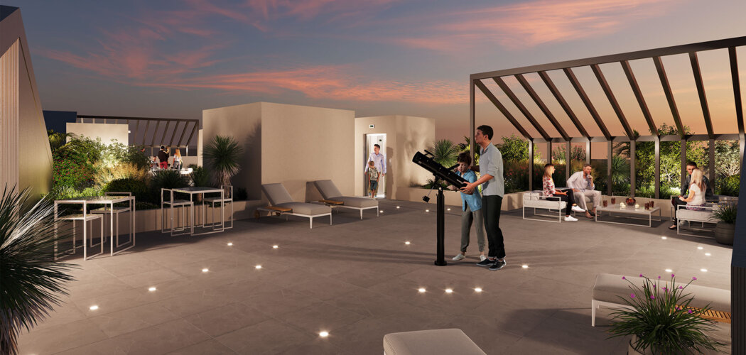 Programme immobilier neuf ORION SKY - Montpellier résidence dans le quartier Port Marianne (34000) - Référence : 15143