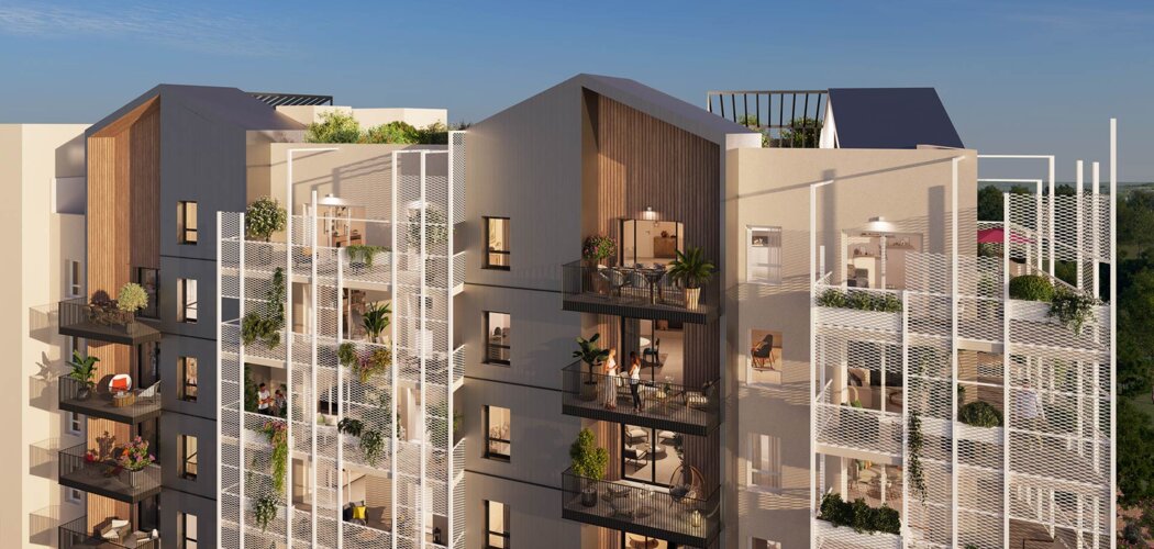 Programme immobilier neuf ORION SKY - Montpellier résidence dans le quartier Port Marianne (34000) - Référence : 15143