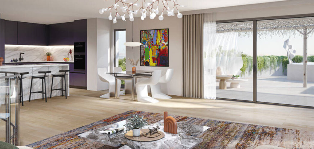 Programme immobilier neuf Villa Manon - Montpellier : résidence intimiste avec logements neufs T2–T5 proche des parcs (34000) - Référence : 15757