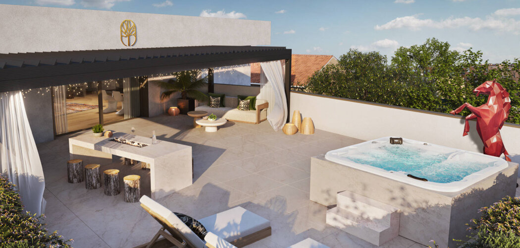 Programme immobilier neuf Villa Manon - Montpellier : résidence intimiste avec logements neufs T2–T5 proche des parcs (34000) - Référence : 15757
