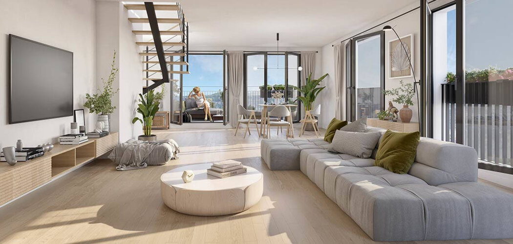 Programme immobilier neuf RESIDENCE THEIA - Montpellier : Résidence T2–T5 avec cadre résidentiel et confort optimisé proche des commodités (34000) - Référence : 14814