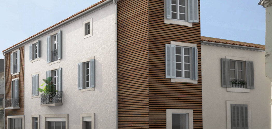 Programme immobilier neuf 63 RUE NOTRE DAME - Nîmes appartements rénovés près de la Porte d’Auguste (30000) - Référence : 18101
