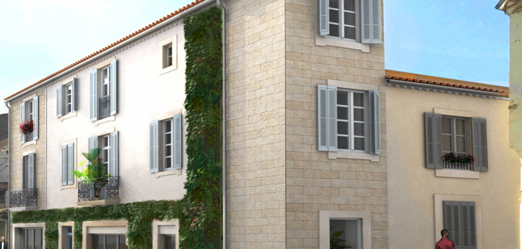 Programme immobilier neuf 63 RUE NOTRE DAME - Nîmes appartements rénovés près de la Porte d’Auguste (30000) - Référence : 18101