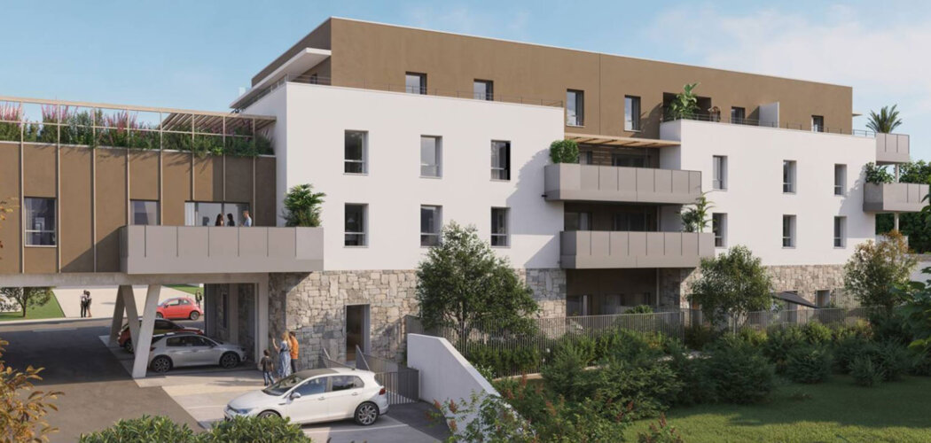 Programme immobilier neuf namas - Nîmes cadre intimiste à 500 mètres de Jean Jaurès (30000) - Référence : 17712