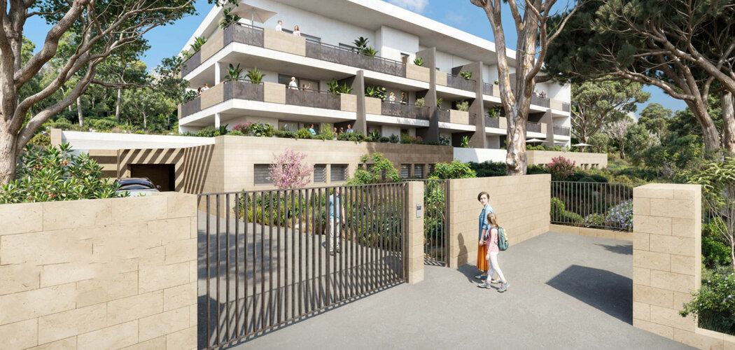 Programme immobilier neuf Les Villégiales de Montaury - Nîmes écrin de verdure sur les hauteurs Montaury (30000) - Référence : 12565