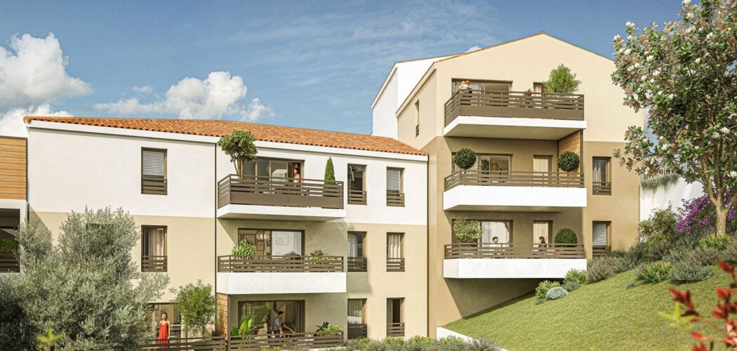 Programme immobilier neuf PUECH DUPLAN - Nîmes : logements neufs sécurisés et verdoyants proche des commodités (30000) - Référence : 14774