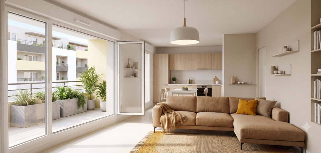 Programme immobilier neuf Carrezzo - Nîmes : logements neufs sécurisés et verdoyants proche du centre-ville (30000) - Référence : 11345
