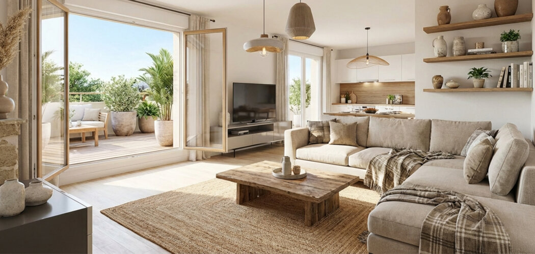 Programme immobilier neuf L'OREE DU PARC - Nîmes quartier résidentiel à 15 min du centre (30000) - Référence : 13867