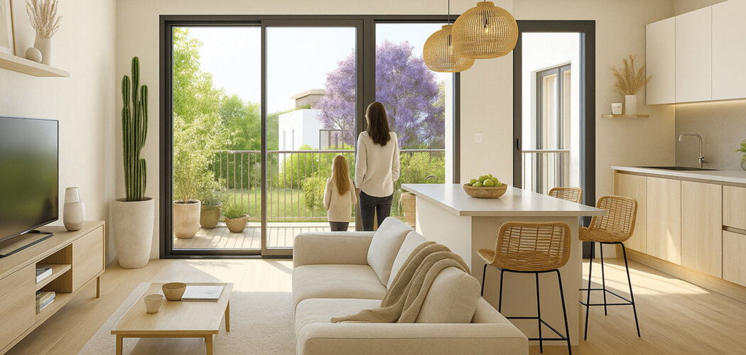 Programme immobilier neuf ELOGE DU PARC - Nîmes quartier résidentiel proche à pied du tramway T2 (30000) - Référence : 14778