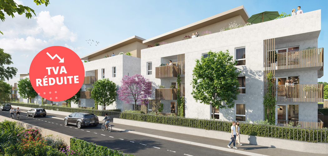Programme immobilier neuf ELOGE DU PARC - Nîmes quartier résidentiel proche à pied du tramway T2 (30000) - Référence : 14778