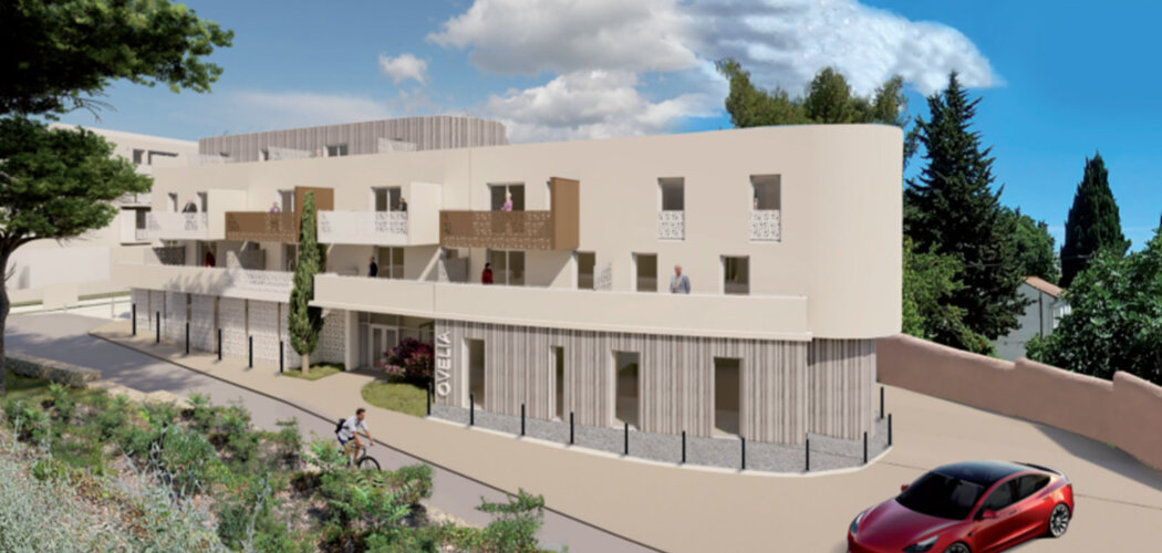 Programme immobilier neuf LE JARDIN D'ODETTE - Nîmes : Résidence senior avec cadre résidentiel et confort optimisé proche des commodités (30000) - Référence : 17329