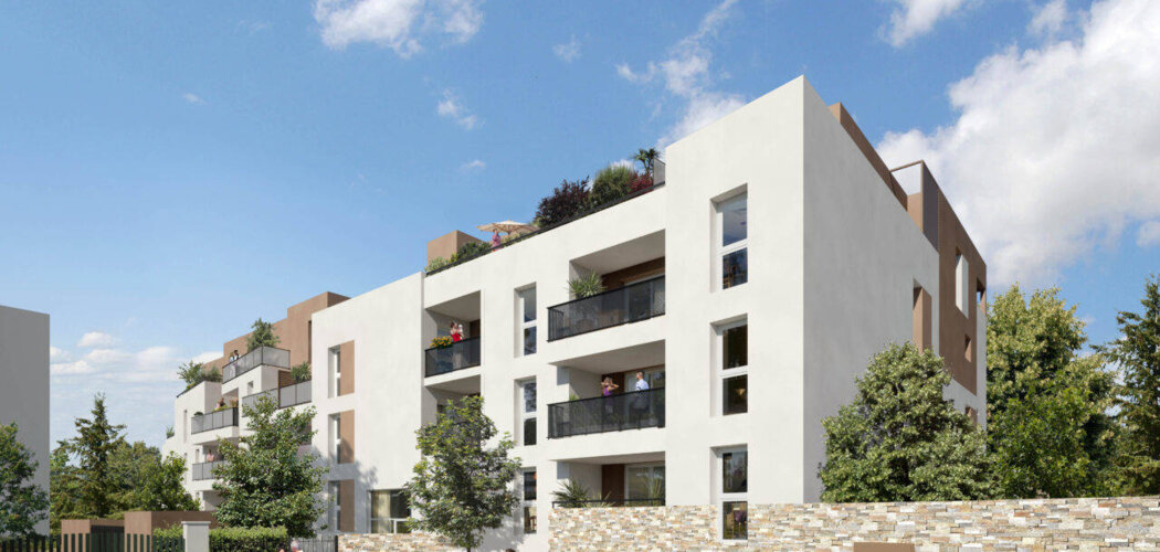 Programme immobilier neuf Les Terrasses du Colisée - Nîmes : Résidence T2–T4 avec cadre résidentiel et confort optimisé proche des commodités (30000) - Référence : 14734