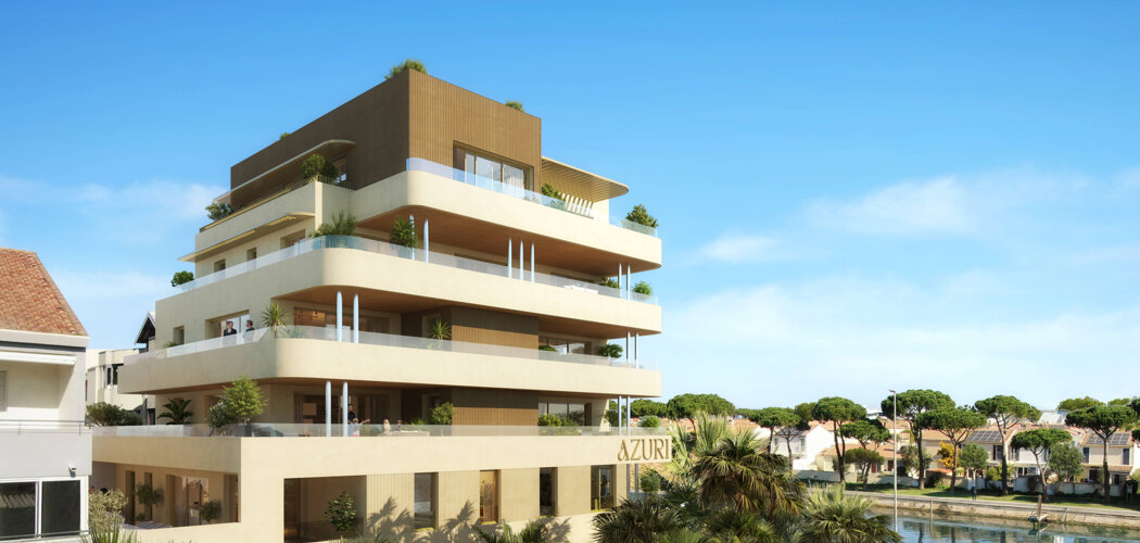 Programme immobilier neuf AZURI - Palavas-les-Flots aux portes de Montpellier (34250) - Référence : 15175