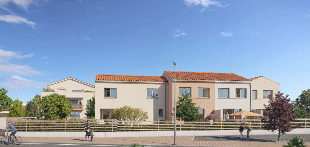 Programme immobilier neuf RIVES DU CANAL - Portiragnes cadre nature avec vues sur le Canal du Midi (34420) - Référence : 17410