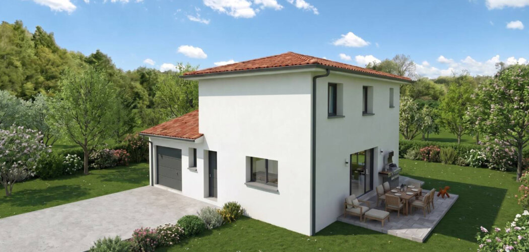 Programme immobilier neuf villa vefa - Portiragnes villa de 103 m² avec terrain piscinable (34420) - Référence : 18563