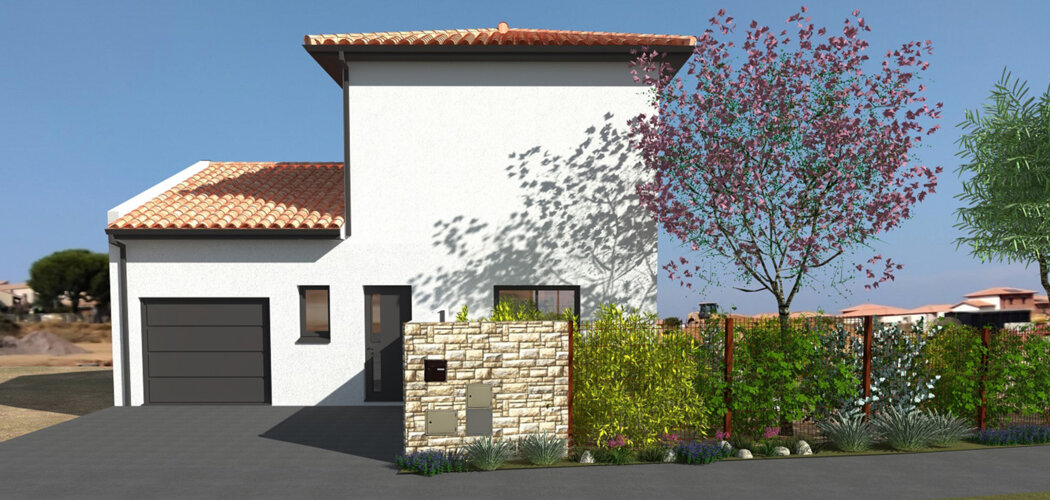 Programme immobilier neuf villa vefa - Portiragnes villa de 103 m² avec terrain piscinable (34420) - Référence : 18563