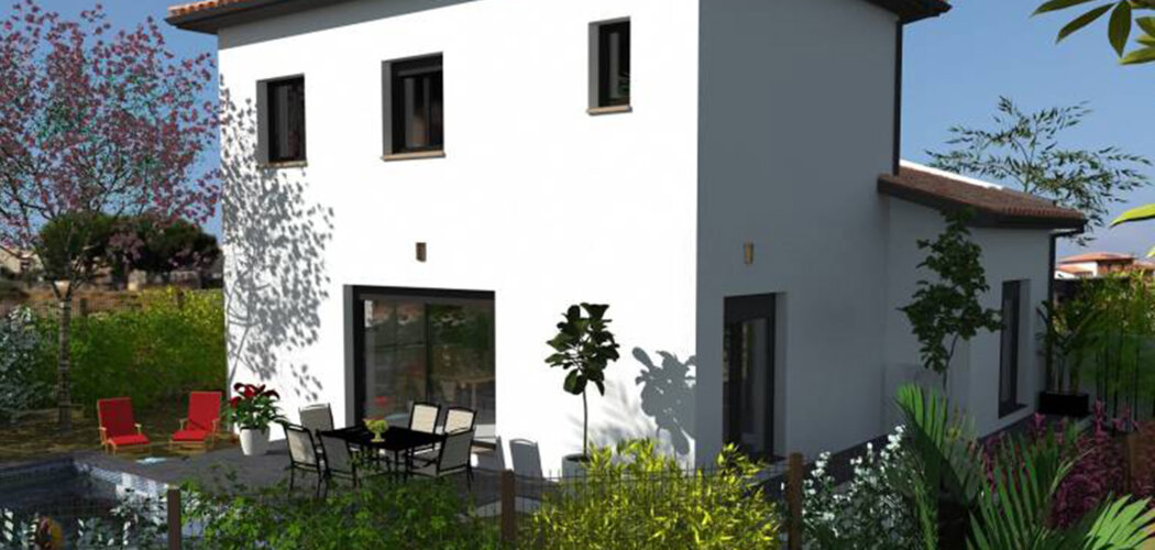 Programme immobilier neuf villa vefa - Portiragnes villa de 103 m² avec terrain piscinable (34420) - Référence : 18563