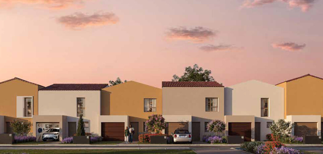 Programme immobilier neuf NEA - Poussan maisons familiales proches du centre (34560) - Référence : 18458