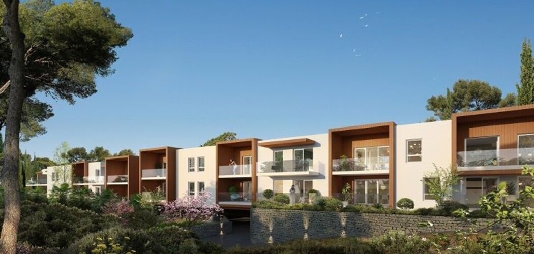 Programme immobilier neuf IN'SIDE - Prades-le-Lez : Résidence T2–T4 avec cadre verdoyant et accès rapide à Montpellier à 100 mètres du centre (34730) - Référence : 1086
