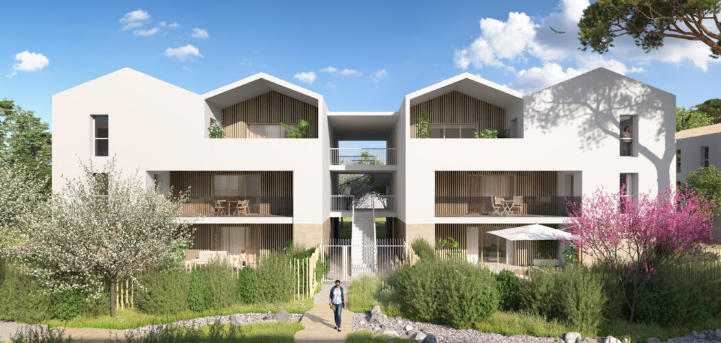 Programme immobilier neuf DOMAINE HESTIA TRANCHE 2 - Rodilhan proche de Nîmes (30230) - Référence : 14785