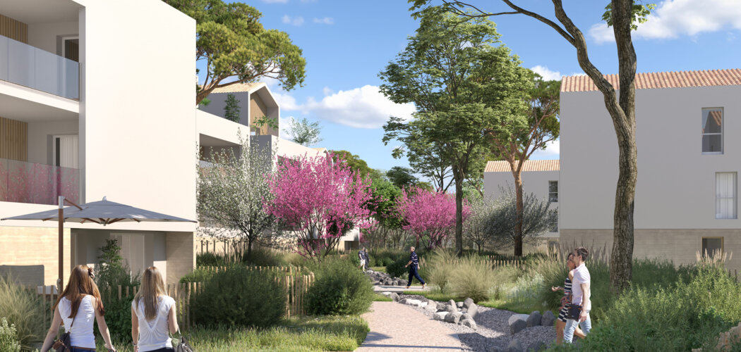 Programme immobilier neuf DOMAINE HESTIA TRANCHE 2 - Rodilhan proche de Nîmes (30230) - Référence : 14785
