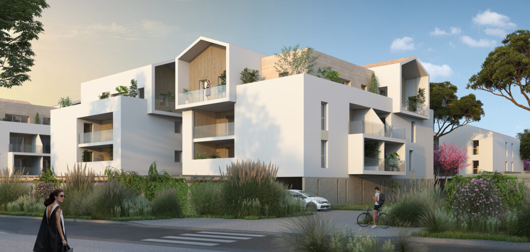 Programme immobilier neuf DOMAINE HESTIA TRANCHE 2 - Rodilhan proche de Nîmes (30230) - Référence : 14785