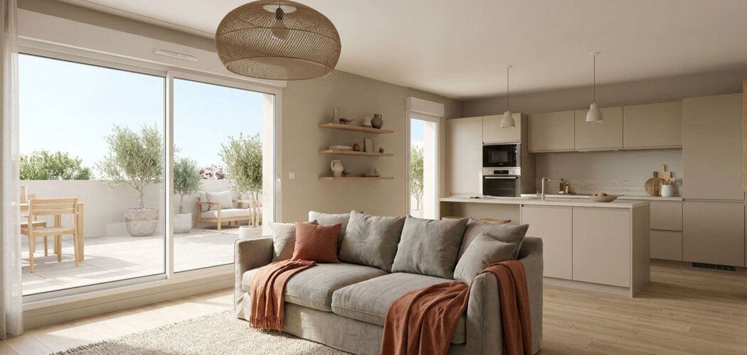Programme immobilier neuf DOMAINE HESTIA TRANCHE 2 - Rodilhan proche de Nîmes (30230) - Référence : 14785