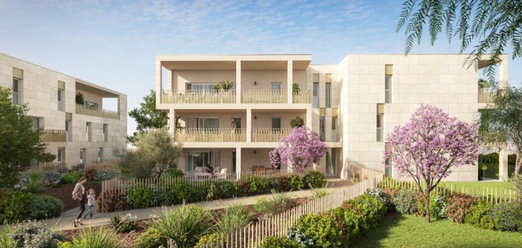 Programme immobilier neuf Confidences - Saint-Aunès : appartements neufs T2–T4 proche de Mauguio et Montpellier (34130) - Référence : 15078