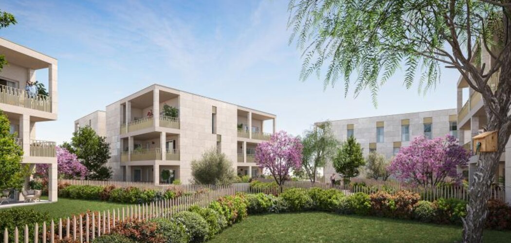 Programme immobilier neuf Confidences - Saint-Aunès : appartements neufs T2–T4 proche de Mauguio et Montpellier (34130) - Référence : 15078