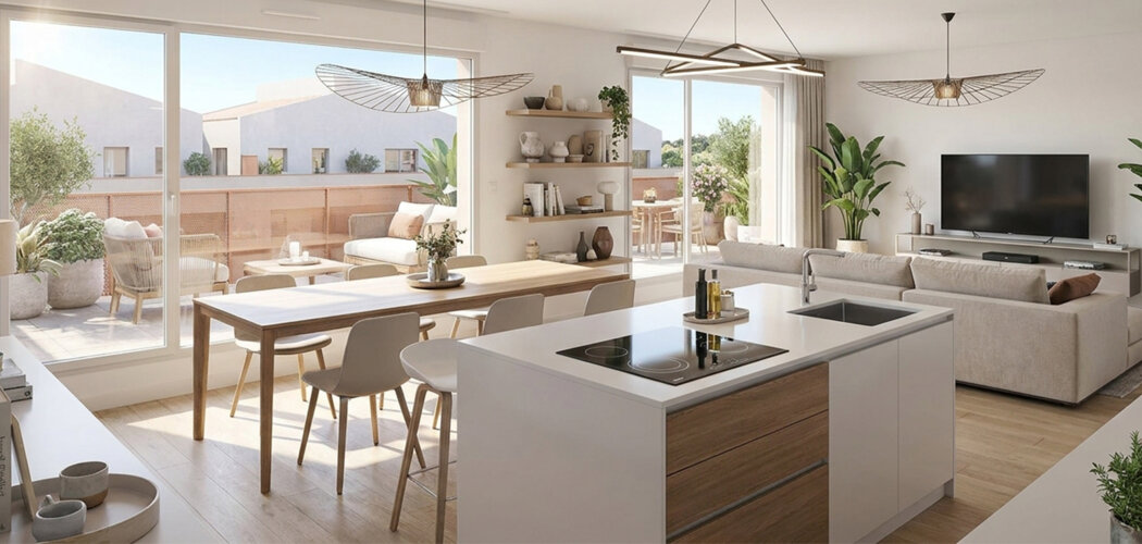 Programme immobilier neuf PARC DE SIENNE - Saint-Brès appartements neufs près de Montpellier (34670) - Référence : 17663