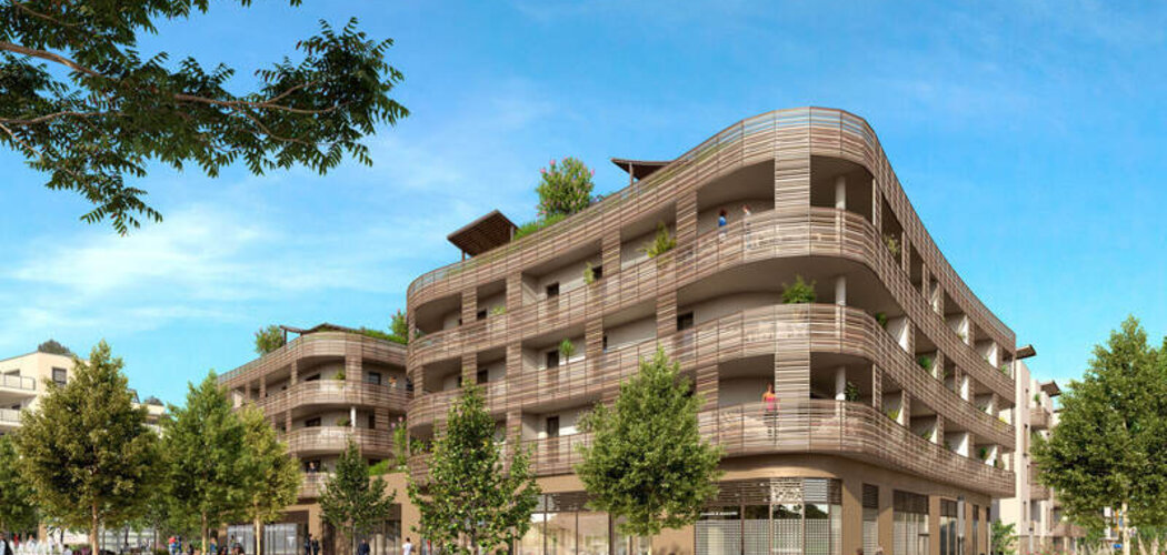 Programme immobilier neuf O JARDINS DES HALLES - Saint-Jean-de-Védas : appartements neufs T2–T4 proche des Halles Vedastiennes (34430) - Référence : 15115