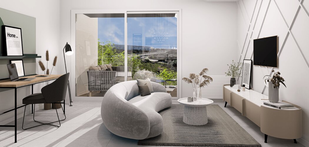 Programme immobilier neuf ROCCA BELLA - Saint-Jean-de-Védas : logements neufs sécurisés et verdoyants proche des espaces verts (34430) - Référence : 8100