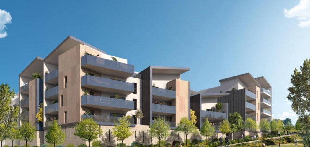 Programme immobilier neuf MEZZO FORTÉ - Saint-Jean-de-Védas : Résidence T2–T4 avec cadre verdoyant et confort optimisé proche des espaces naturels (34430) - Référence : 6122