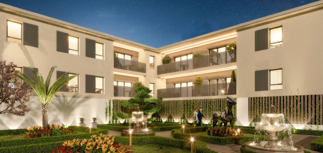 Programme immobilier neuf DOMAINE DES ROSEAUX - Saint-Just proche de Lunel (34400) - Référence : 8423