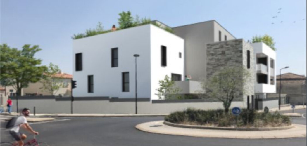 Programme immobilier neuf ELISA - Saint-Mathieu-de-Tréviers : résidences neuves avec terrasses et sécurité en centre-ville (34270) - Référence : 2835